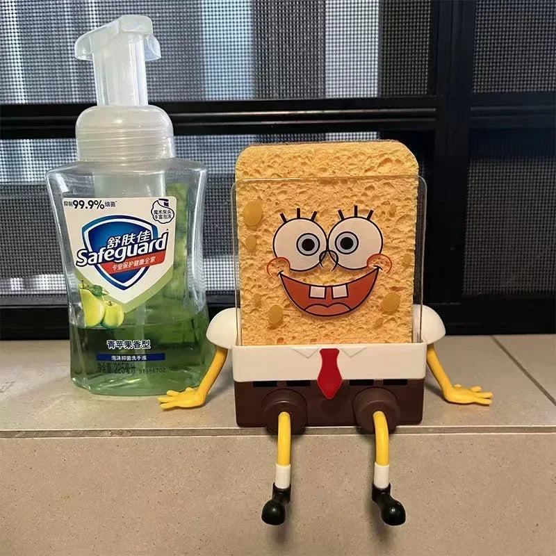 SpongeBob SquarePants Dish Washing Brush – Fun Cartoon Dish Scrubber