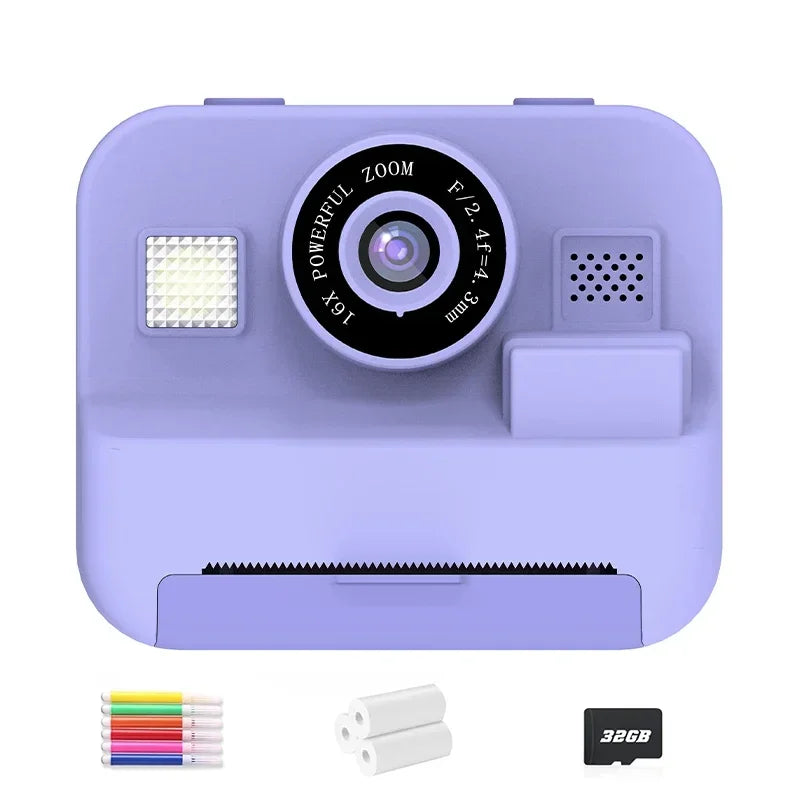 MagiPrint Kids' Instant Print Camera – Capture and Print Moments Instantly!