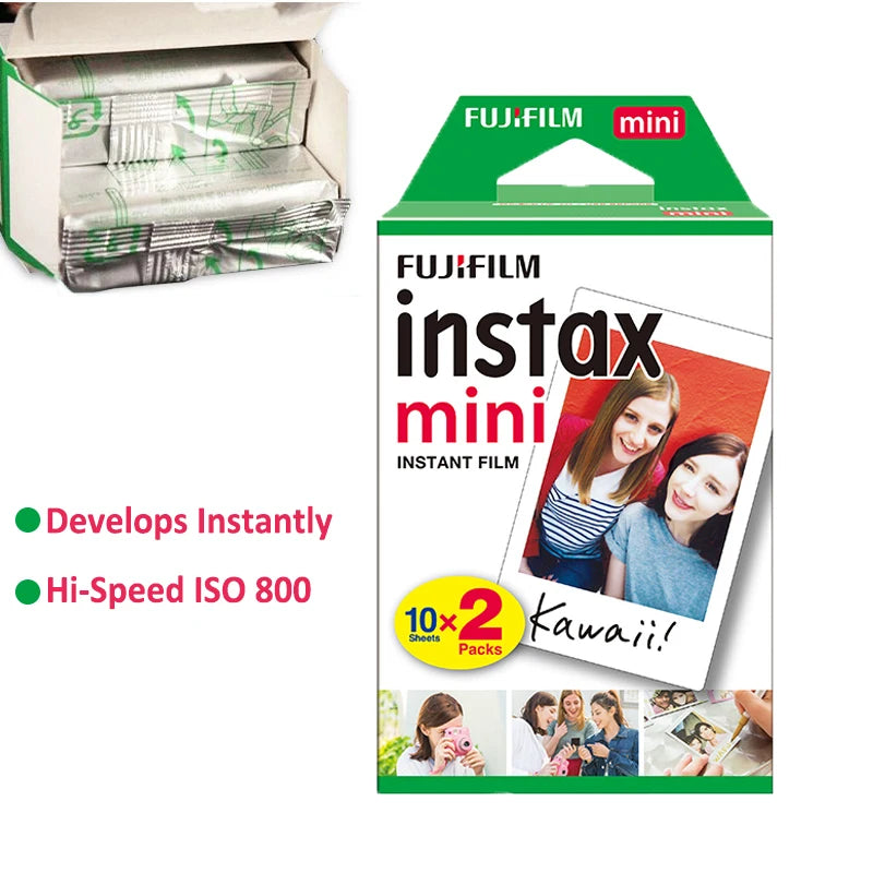 Fujifilm Instax Mini Film White  Sheets for FUJI Instant Photo Camera Mini 12/11/9/8/7/70/90