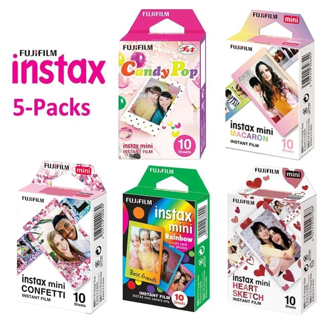 Fujifilm Instax Mini Film White  Sheets for FUJI Instant Photo Camera Mini 12/11/9/8/7/70/90