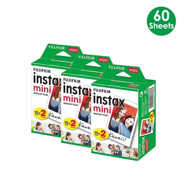 Fujifilm Instax Mini Film White  Sheets for FUJI Instant Photo Camera Mini 12/11/9/8/7/70/90