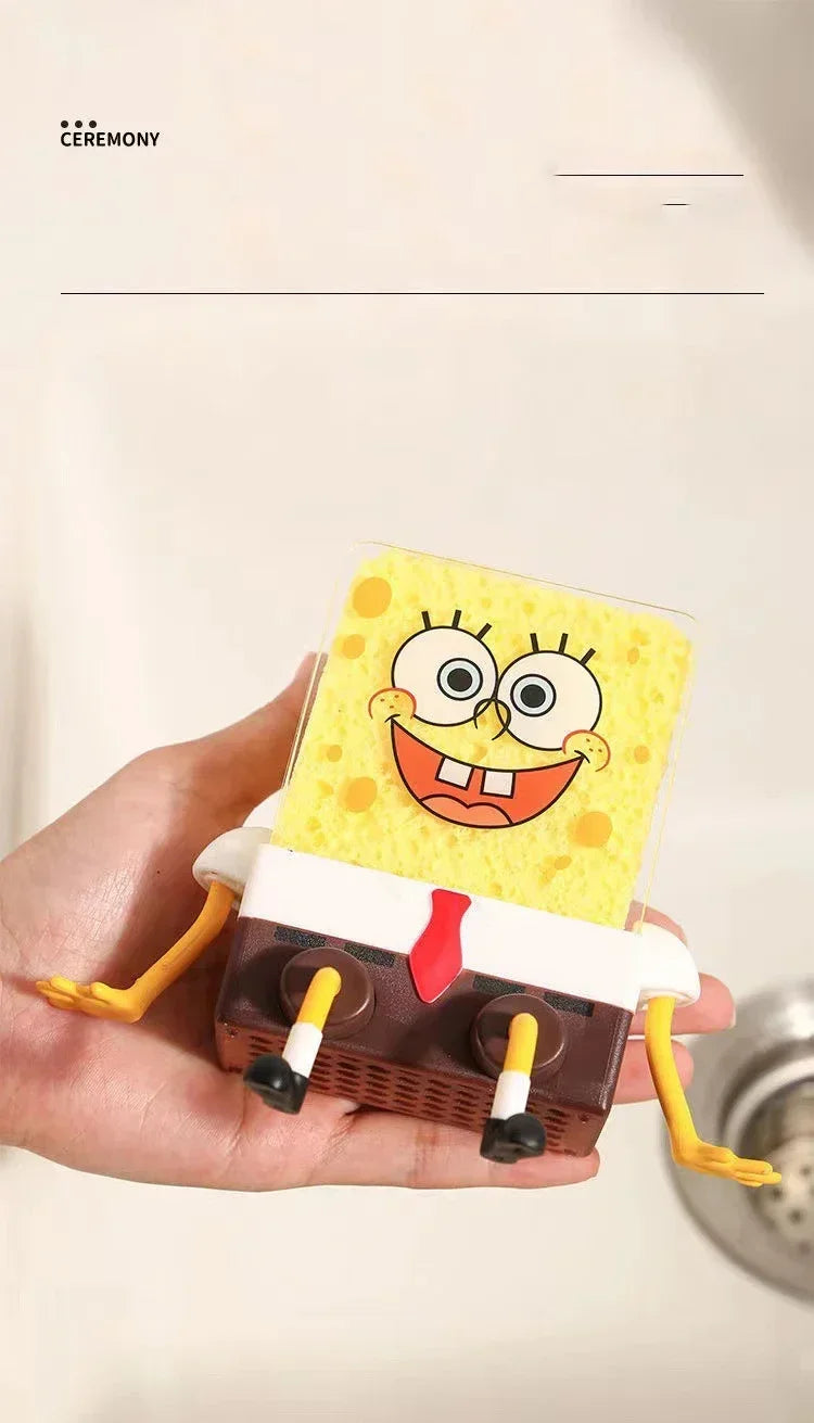 SpongeBob SquarePants Dish Washing Brush – Fun Cartoon Dish Scrubber