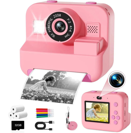 MagiPrint Kids' Instant Print Camera – Capture and Print Moments Instantly!