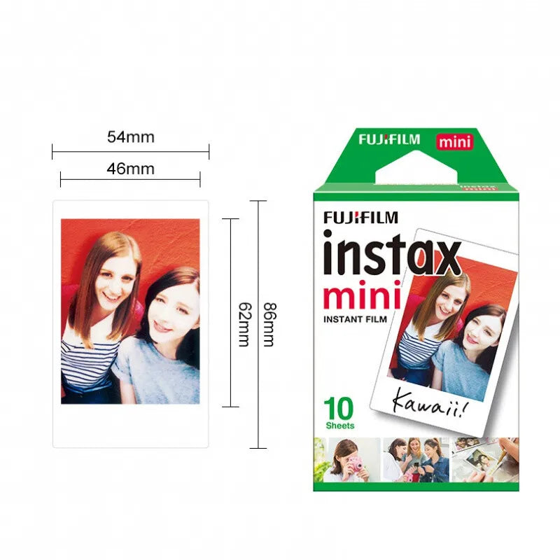 Fujifilm Instax Mini Film White  Sheets for FUJI Instant Photo Camera Mini 12/11/9/8/7/70/90