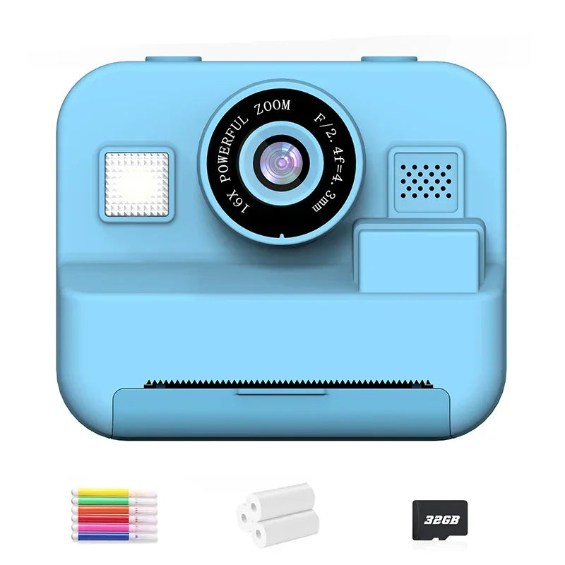 MagiPrint Kids' Instant Print Camera – Capture and Print Moments Instantly!