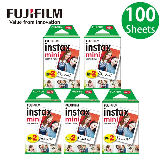 Fujifilm Instax Mini Film White  Sheets for FUJI Instant Photo Camera Mini 12/11/9/8/7/70/90