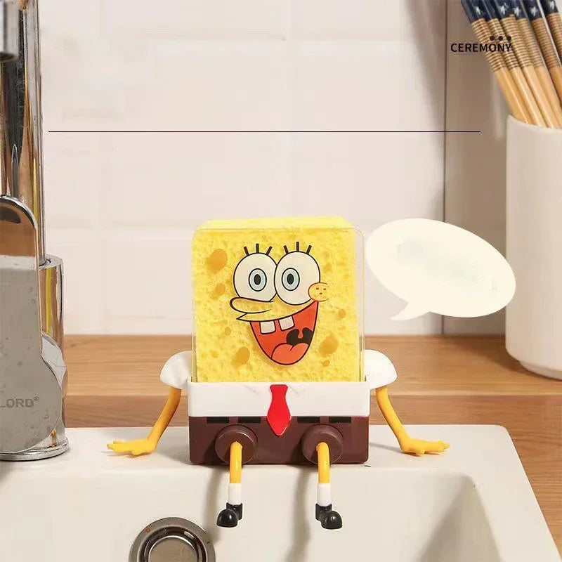 SpongeBob SquarePants Dish Washing Brush – Fun Cartoon Dish Scrubber