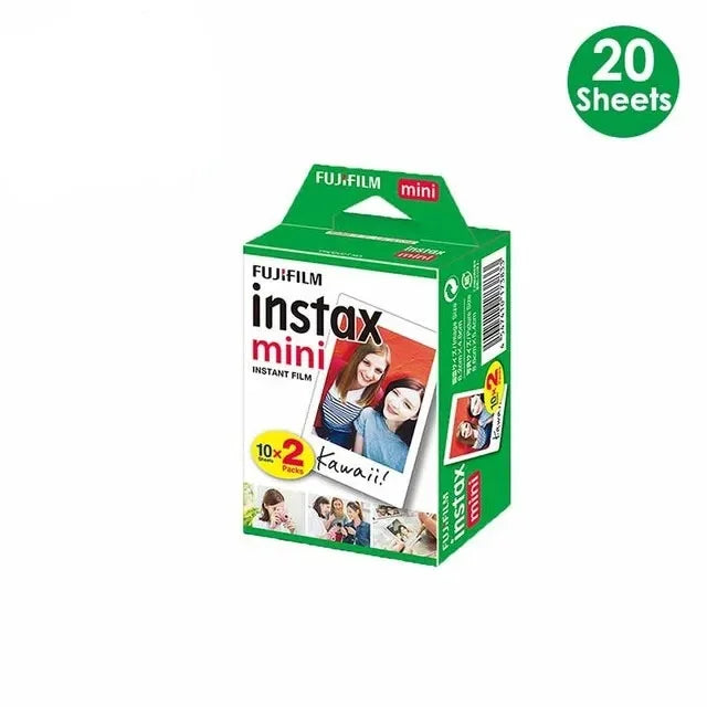 Fujifilm Instax Mini Film White  Sheets for FUJI Instant Photo Camera Mini 12/11/9/8/7/70/90